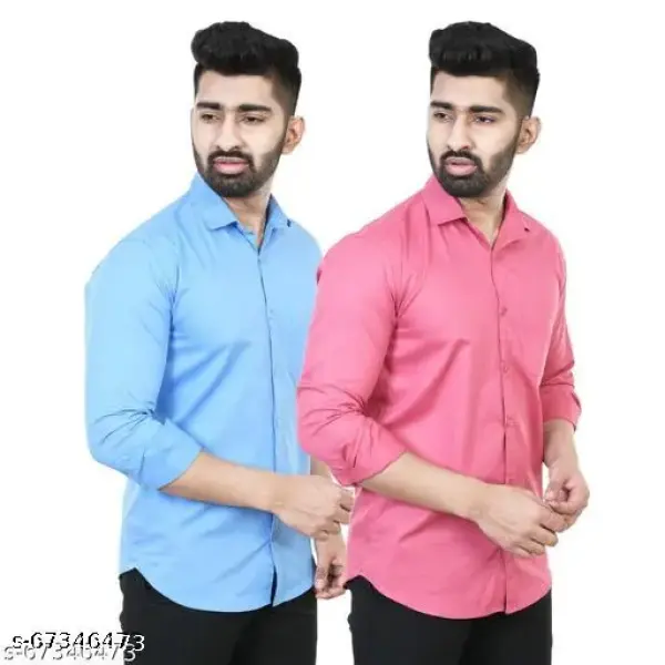 Pack of 2 Fancy Fashionista Men Shirts