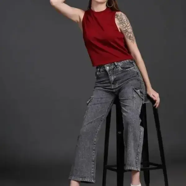 Trendy Feminine Women Jeans